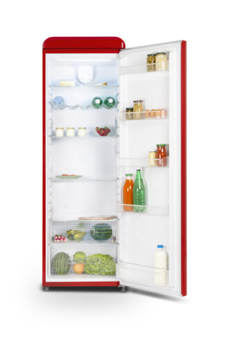 Vintage all-purpose refrigerator 337 L Red