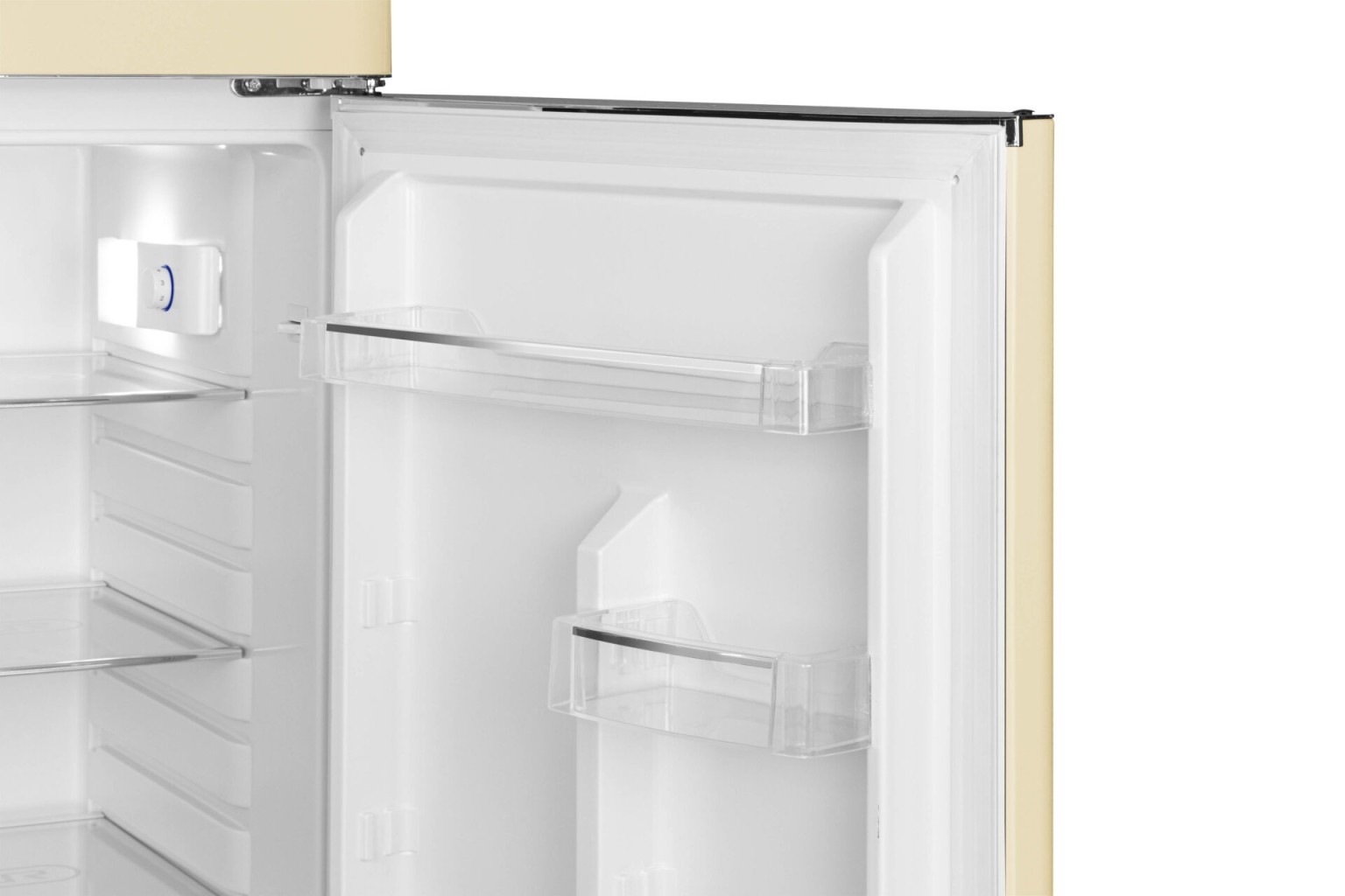 Refrigerateur congelateur en haut Schneider SCDD208VCR vintage retro annees  50 - SCDD208VCR