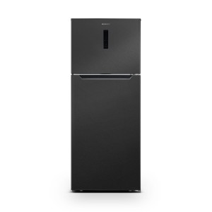 Réfrigérateur 2 portes 415 L No Frost inox foncé