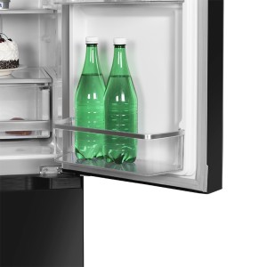 Réfrigérateur multi portes 564 L Total No Frost verre blanc