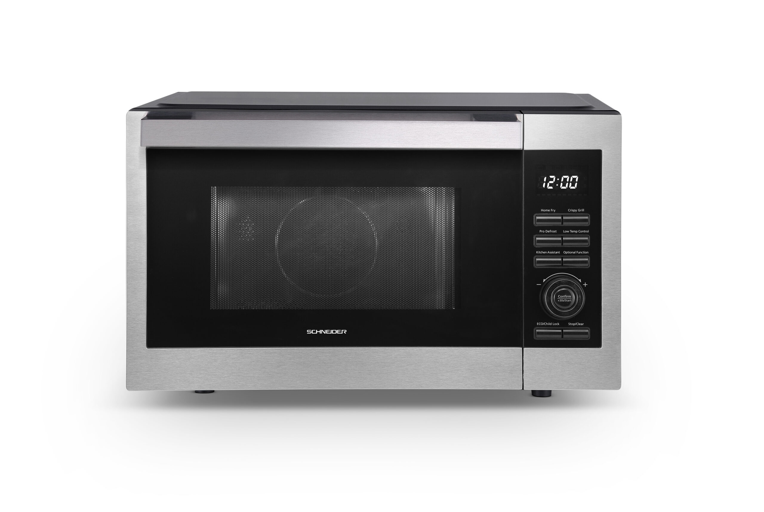 Micro-ondes combiné 30 L inox et noir SCMW230FBCX de Schneider