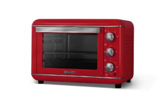 Four posable vintage 23 L rouge