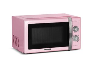 Micro-ondes vintage 25 L rose