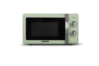 Micro-ondes vintage 20 L vert amande