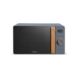 Micro-ondes digital 25L gris bois