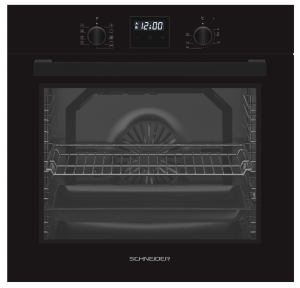 Four email avec rail 80 L noir