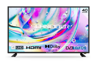 Téléviseur 39.5″ 4K – UHD noir