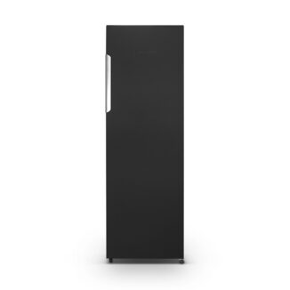 Réfrigérateur 1 porte avec freezer 330 L noir mat