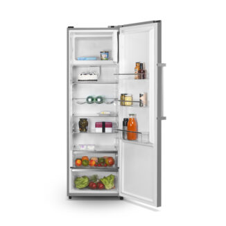 Réfrigérateur 1 porte avec freezer 330 L inox