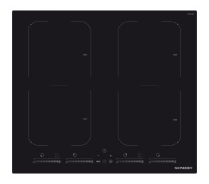 Table induction 60 cm noir