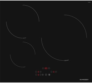 Table de cuisson 3 foyers noir