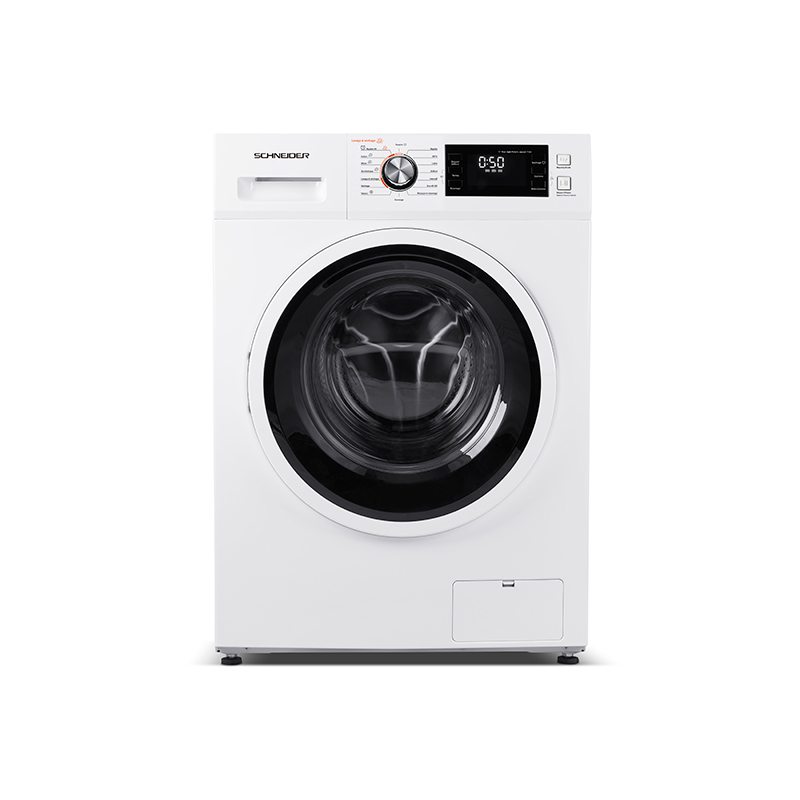 Lave-linge séchant 10 kg blanc SCLS107W de Schneider