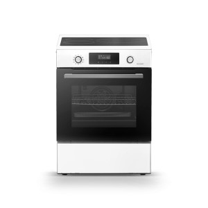 Cuisinière induction 60 cm blanc