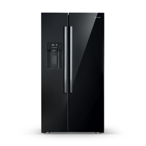 Réfrigérateur américain no frost 556 L noir