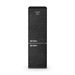 Réfrigérateur combiné Keith Haring 249 L noir