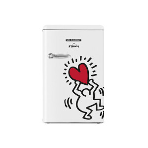 Réfrigérateur Table Top  Keith Haring 109 L blanc