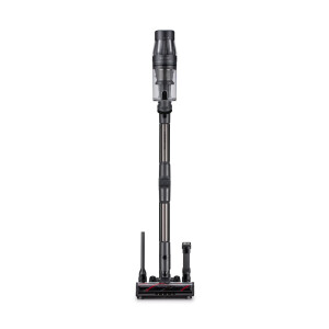 Aspirateur balai tube pliable avec station gris