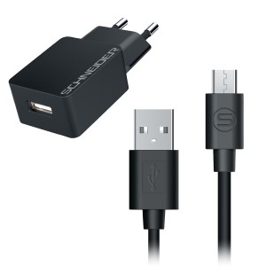 AC Charger 2A + Micro USB kabel - 1m