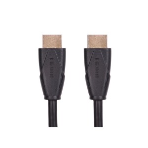 HDMI kabel High Speed - 24K Black & Gold Plated - Ethernet - 2m
