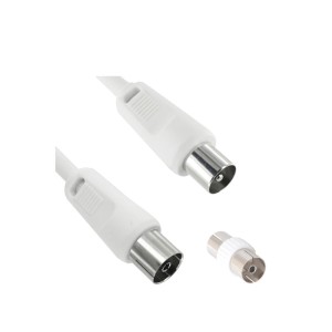 Tv antenne kabel met adapter - 5m