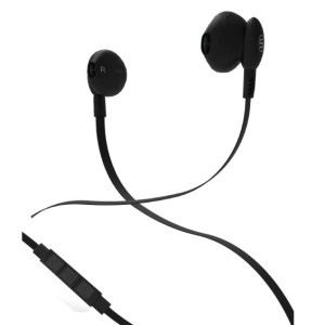 California Earphones platte kabel + Microphone