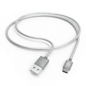 USB-C/ USB-A kabel - Samsung/ Huawei/ Sony - 1m