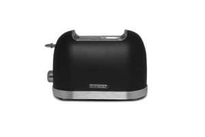 Toaster 2 sleuven black matt