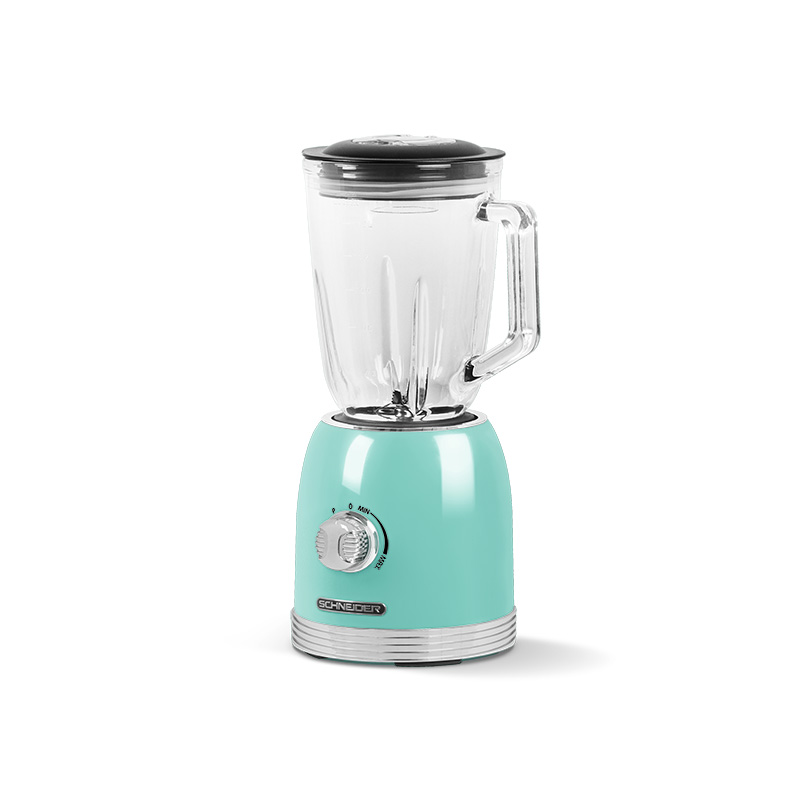 Blender personnel en verre avec aspirateur