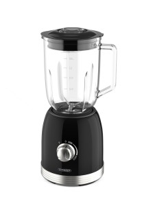 Retro blender 1,5L black matt