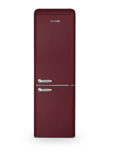 Koel- vriescombinatie - 304 L - Wine Red Matt